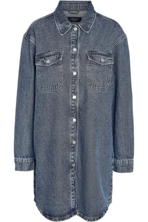 Noisy May Nmalva L/S Dress Az351mb Noos FWD Vestito, , M Donna