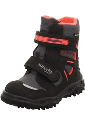 Superfit Husky, Stivali da neve Bambini e ragazzi, Schwarz Rot 0020, 42 EU Stretta