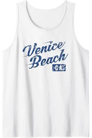 Awesome Venice Beach CA Souvenirs and Designs Venice Beach, California, design retrò vintage invecchiato Canotta