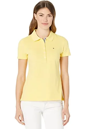 Tommy Hilfiger Polo classica da donna (standard e taglie forti), Snapdragon, XX-Large