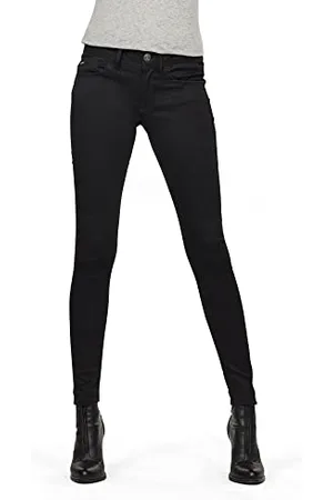 G-Star Donna Lynn D-Mid Waist Super Skinny Jeans, (Rinsed D06333-9142-082), 23W / 30L