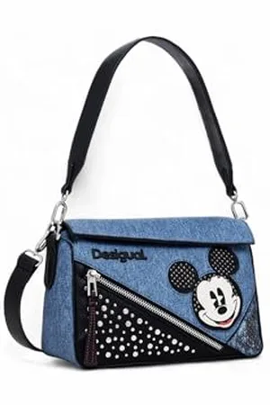 Desigual Accessories-Borsa a Mano in Poliuretano, Accessori Donna