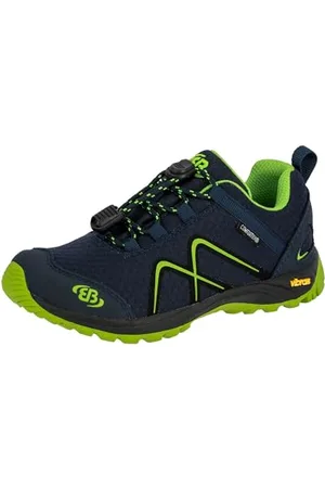 BRUTTING Guide, Scarpe Basse da Trekking ed Escursionismo, Blu (Marine/Lemon), 26 EU