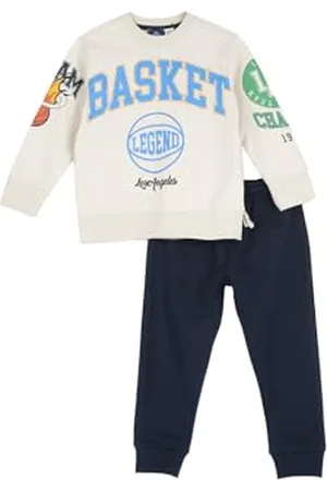 chicco Completo Tuta Bambina e Bambino, Felpa e Pantaloni, in Morbido Cotone Non Felpato, Ideale per Primavera e Autunno, Designed in Italy, Abbigliamento Bambine e Bambini