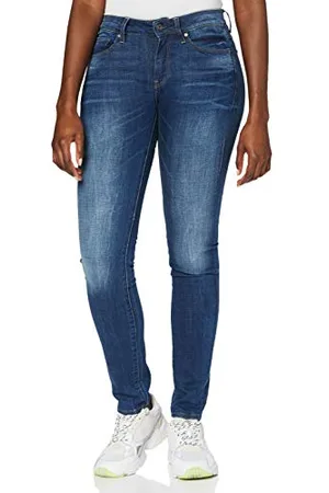 G-Star Donna 3301 Contour Skinny Jeans, (medium aged 60877-8464-071), 24W / 34L