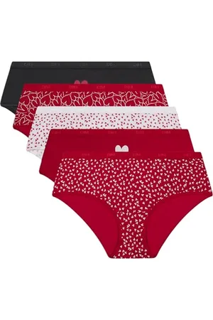Dim Lot de Boxers Les Pockets X5 Pantaloncini, , M (Pacco da 5) Donna