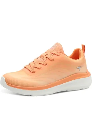 Tamaris Comfort Damen Sneaker Flach Sportlich Vegan, Scarpe da Ginnastica Donna, Colore: Arancione, 37 EU