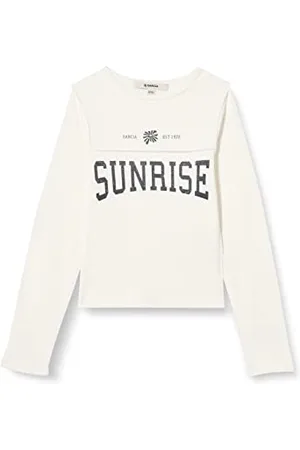 Garcia Kids Maglietta a Maniche Lunghe T-Shirt, , 128 Bambine e Ragazze