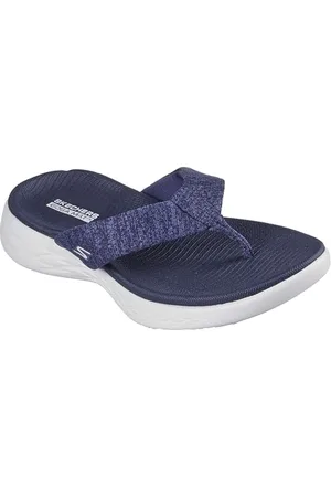 Skechers Sandali e Infradito per Le Donne, Colore Blu, Marca, Modello Sandali E Infradito per Le Donne ON The Go 600 Preferred Blu