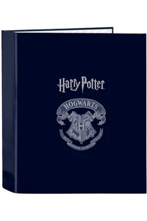 Safta HARRY POTTER CAPTAIN - Cartellina a 4 anelli, ideale per bambini di diverse età, comoda e versatile, qualità e resistenza, 27 x 6 x 33 cm, , M, Casual