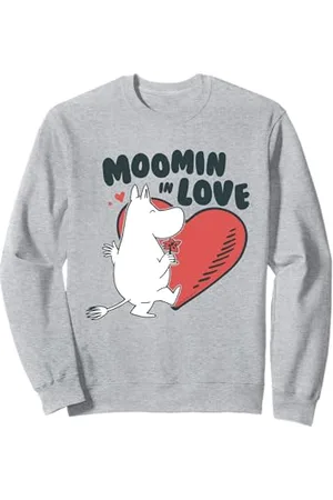 Moomin In Love troll Cuore Felpa