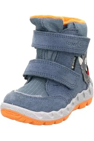 Superfit Icebird Warm gefütterte Gore-Tex, Stivali da Neve, Hellblau/Orange 8000, 26 EU Larga