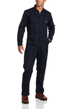Dickies Tuta Basic Mista Manica Lunga Pantaloni Casual Uomo, (Dark Navy), M (Alto)