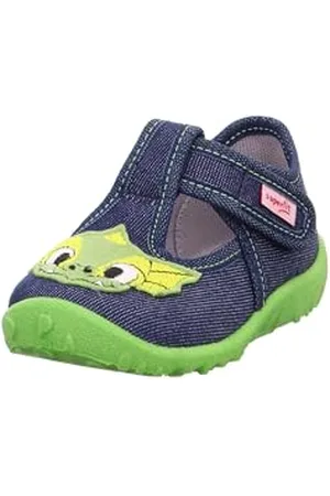 Superfit Spotty 1009256, Ciabatte Bambini e ragazzi, Blu/VERDE 8030, 20 EU