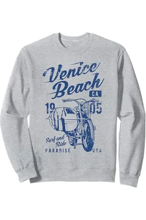 Awesome Venice Beach CA Souvenirs and Designs Venice Beach, California, design retrò vintage invecchiato Felpa