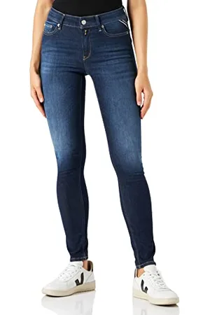 Replay Luzien Recycled, Jeans Donna, (Scuro 007), 31W / 32L
