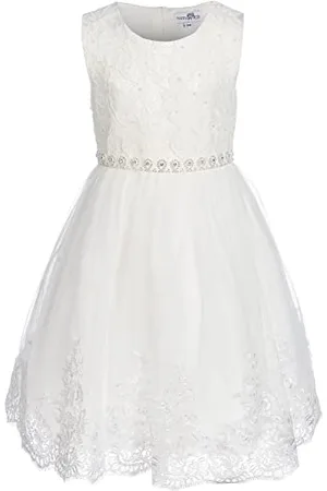 happy girls Festliches Kleid mit Spitzenoberteil Vestito per Occasioni Speciali, , Regular Bambina