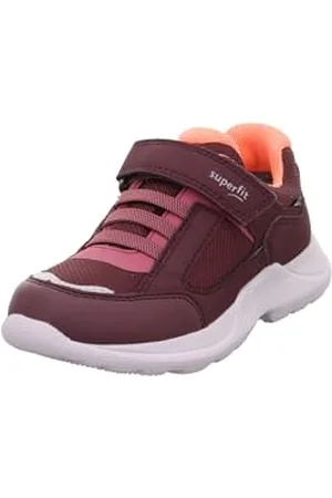 Superfit Rush, Scarpe da ginnastica Bambine e ragazze, Rosso, Arancione, 5000, 28 EU