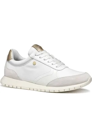 Geox D Sukie 2.0 C, Scarpe da Ginnastica Donna, White/off White, 39 EU