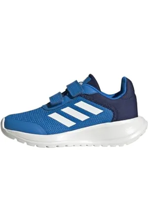 adidas Tensaur Run Shoes, Scarpe da Corsa, Blue Rush/Dark Blue, 32 EU