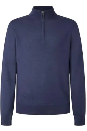 Hackett H-Runner Globe Maglieria Uomo, (Navy), XXL