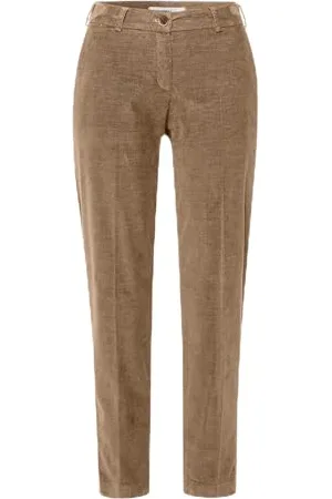 Brax Style Maron S Structure Velvet Pantaloni, , 29W x 30L Donna