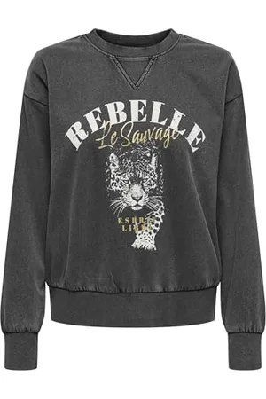 ONLY Onllucinda L/S O-Neck Swt, , M Donna