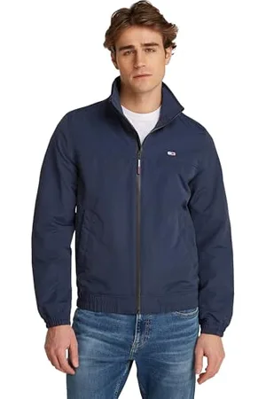 Tommy Hilfiger Giacca Uomo Essential Casual Giacca da Mezza Stagione, (Dark Night Navy), XS