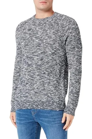 Casual Friday Cfkristian 0107 Slub Yarn Crew Neck Knit Maglione, , S Uomo