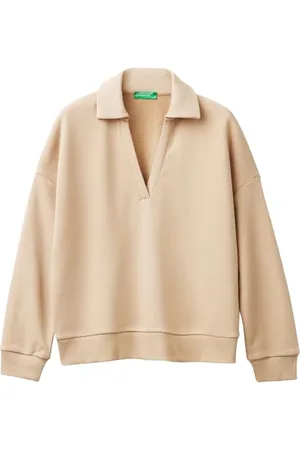 Benetton Maglia G/C 3U0SD108T Tuta, , M Donna