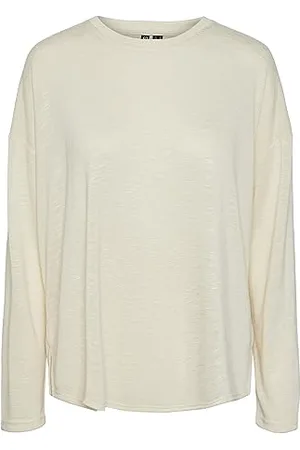 Pieces® Pcnollie LS Top Noos Maglietta a Maniche Lunghe, , XS Donna