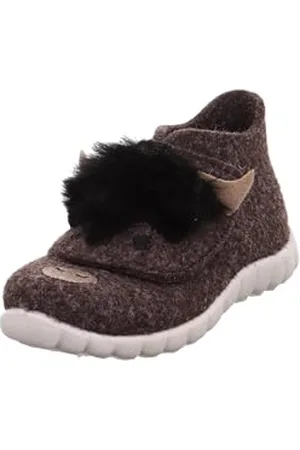 Superfit Lana Feltro, Pantofole, Marrone 3020, 24 EU