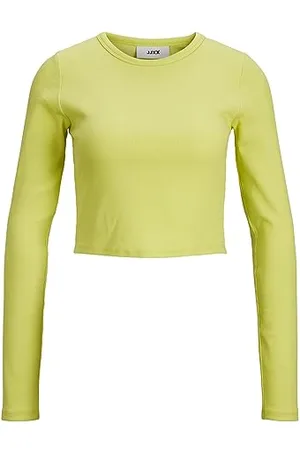 JJXX JACK & JONES Jxfeline Str Ls Rib Tee Jrs Noos, Canotta, , M Donna