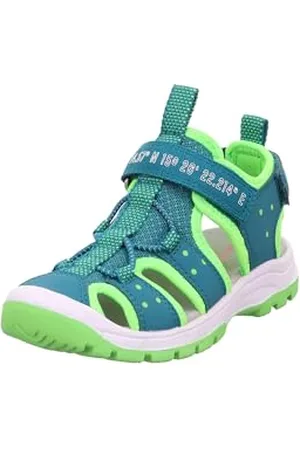 Superfit Tornado Light, Sandali Bambini e ragazzi, VERDE/VERDE CHIARO 7000, 37 EU