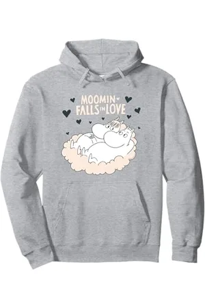 Moomin Si innamora troll & Snorkmaiden Felpa con Cappuccio