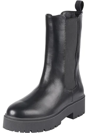 Bullboxer 137515F6S, Stivaletto Chelsea Donna, Black, 40 EU