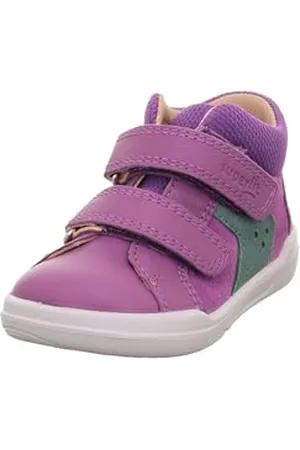 Superfit SUPERFREE, Scarpe per Chi Inizia a Camminare Bambina, Lila/Grün 8500, 20 EU Larga