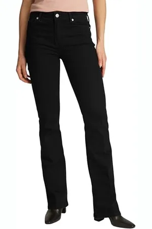 Tommy Hilfiger Donna Jeans Bootcut Fit, Nero , 32W/28L