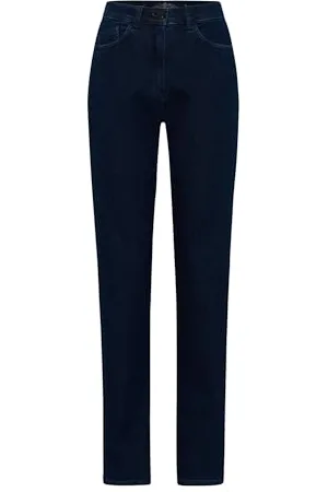 Brax By Brax Patti Straight Invisible Shape, New Authentic Denim, Slim Jeans, , 32W x 32L Donna