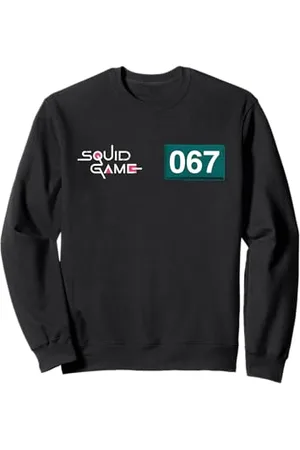 Squid Game 067 Numero Giocatore Con Logo Felpa