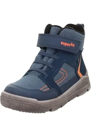 Superfit Mars Leicht gefütterte Gore-Tex, Stivali da Neve, Blau/Orange 8010, 37 EU Larga