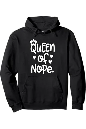 Queen Regina Di Nope Felpa con Cappuccio