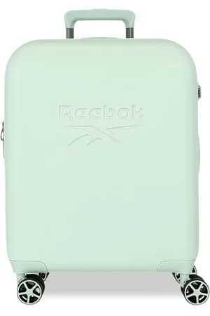 Reebok Franklin, valigia da cabina, set valigie, realizzato in ABS, materiale resistente e leggero, chiusura TSA, quattro ruote doppie a rotazione multidirezionale, di Joumma Bags, , Valigia