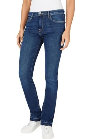 Pepe Jeans Slim vita alta PL204589, Jeans Donna, (Denim-ct5), 32W / 32L