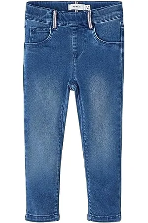 NAME IT NMFSALLI Slim DNM Legging 1380-TO Noos Leggings, , 104 Ragazze
