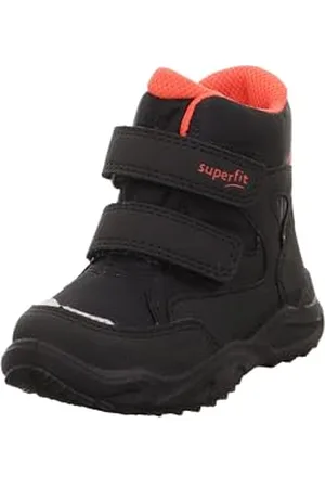 Superfit Glacier, Stivali da Neve, Nero Rosso 0000, 20 EU Stretta
