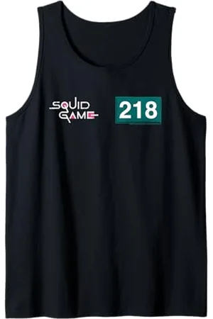 Squid Game Logo E Numero Giocatore 218 Canotta