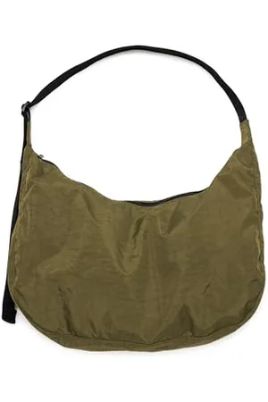 Baggu Borsa a mezzaluna grande in nylon - alghe, Alga, Taglia unica