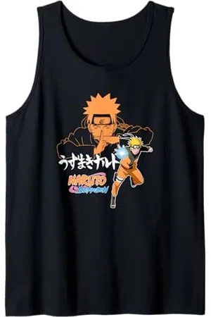Naruto Shippuden Jutsu Primo piano con Kanji Canotta