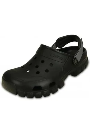 Crocs Offroad Sport Clog Unisex - Adulto Zoccoli, Sabot, Nero (Black/Graphite), 36/37 EU